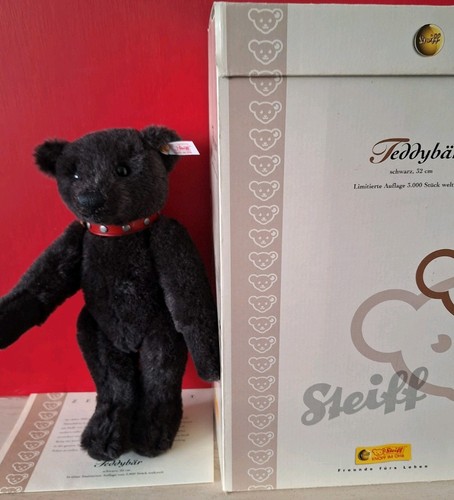Steiff black alpaca - black, 038150