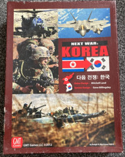 GMT Games Next War Korea (1st Edition) - Opened (but unused) - Unpunched pieces