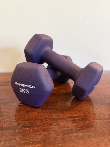 Set hex 2kg dumbbells - of, 2