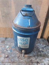 Vintage Esso Blue Paraffin Can