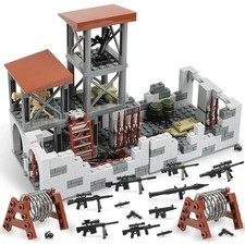 WW2 Army Military Base MOC