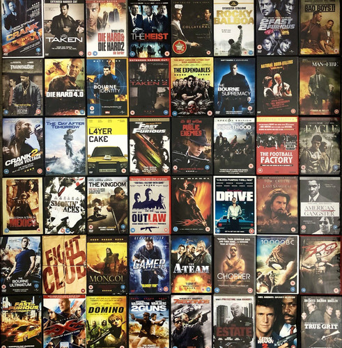 20x dvd bundle action crime - bundle,