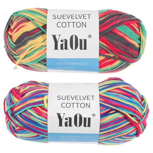 Boxes crochet thread colored - 2,