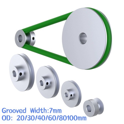Grooved pulley round - v,