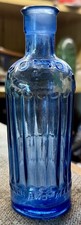 1910 blue poison bottle - blue,