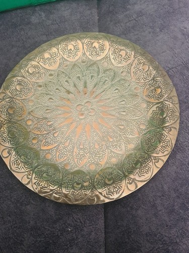 Embossed brass decorative - embossed,