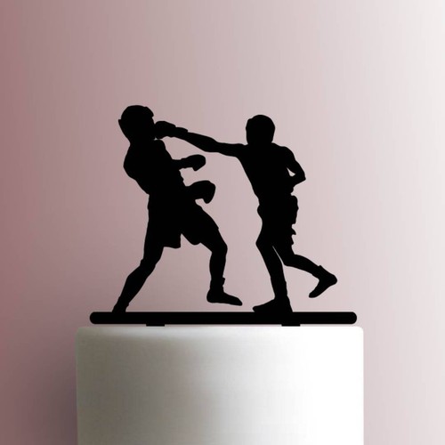Boxing acrylic cake topper - boxing,