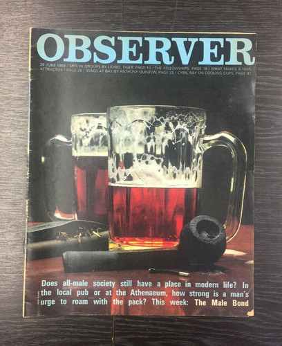 Observer magazine the male - observer, magazine: