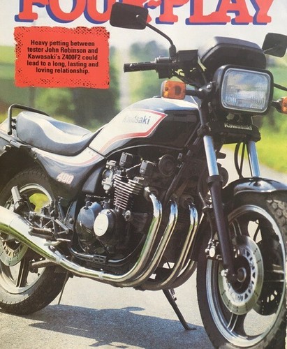 Kawasaki z400f2 original 1985 - kawasaki,