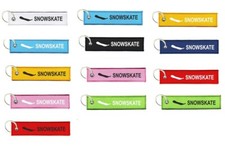 keychain keyring key keytag snowskate snow skate