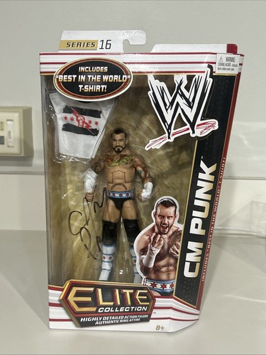 Signed punk wwe - punk,