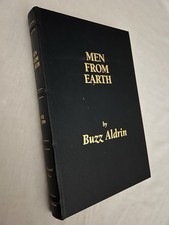 Men From Earth by Buzz Aldrin - SIGNED - The Flat Signed Press #142/1500