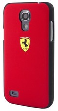 LICENCED 'SCUDERIA FERRARI' Hard Phone Case for Galaxy S4 Mini Rubber NEW/SEALED
