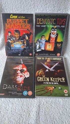 Horror film dvds - horror, 4