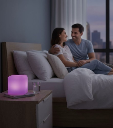 Magic cube led light colour - magic,