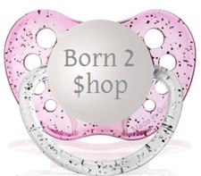 Slogan Dummy Pacifier Born 2