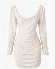 Oh Polly Ruched Long Sleeve