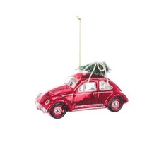 Beetle Car & Tree Glass