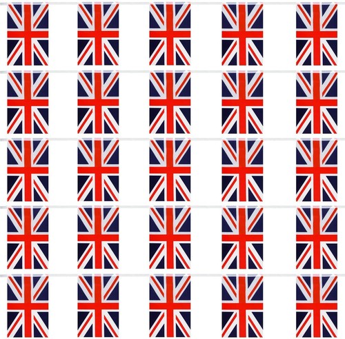 Union jack bunting 20ft - new, 12
