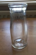 Vintage Small Milk Bottle 5.5 Inches Tall  Good Condition