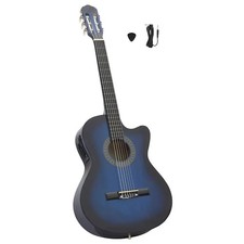 Blue Classical Cutaway Guitar