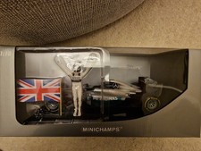 Lewis Hamilton Mercedes F1 W05 Winner Abu Dhabi GP 2014 Champion 1:18 Minichamps