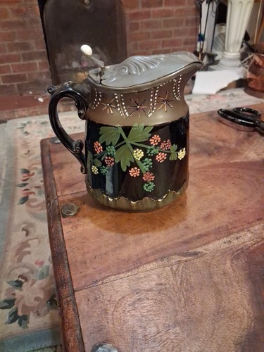 Jackfield pottery syrup - jackfield, pottery,