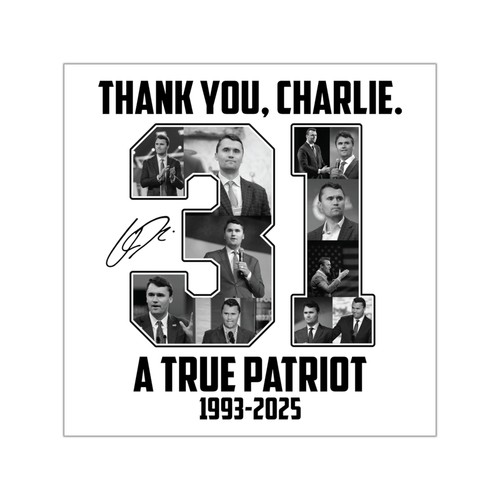 Thank you charlie kirk - kirk,