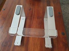 Griffin Elevator Desktop Stand for PC, Laptop & MacBook - Silver, Ergonomic