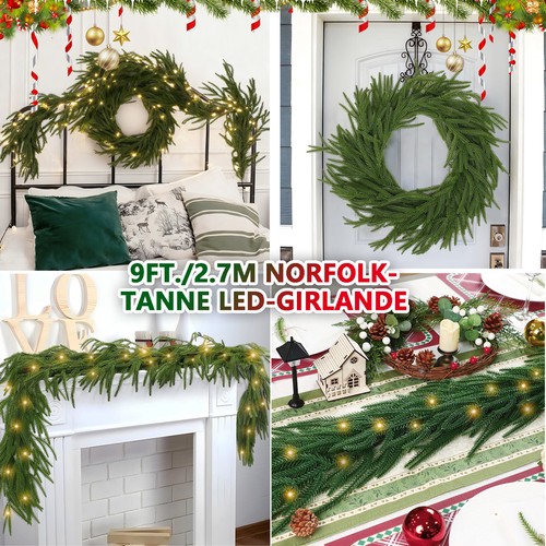 9ft real touch norfolk pine - 9ft,