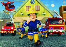 Fireman Sam Painting Giant