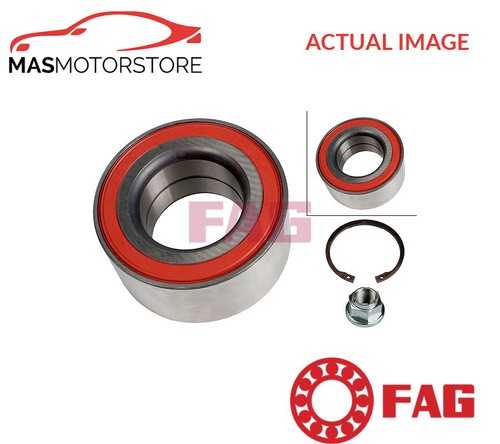 Wheel bearing kit front - bearing, rear