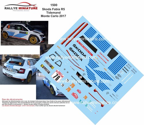 Decals ref 1500 skoda - decals,