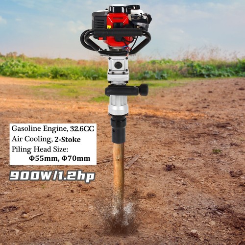 Stroke post driver petrol - 2-stroke,