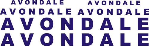 Avondale sticker decal - , x