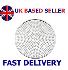 Heavy Duty Mega Pizza Screen Aluminium Tray Perforated Pan Thincrust 6"-18"inch