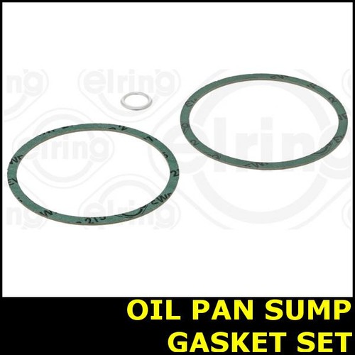 Oil pan sump gasket - set, fits