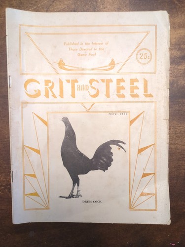 Vintage grit and steel - and, steel"