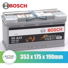 019 AGM Car Battery Bosch