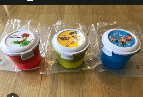 Kellogg cereal containers - cereal,