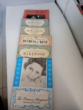 The Royal Family 6 Books From The 1950's/1960's, The Queen, Princess Margaret