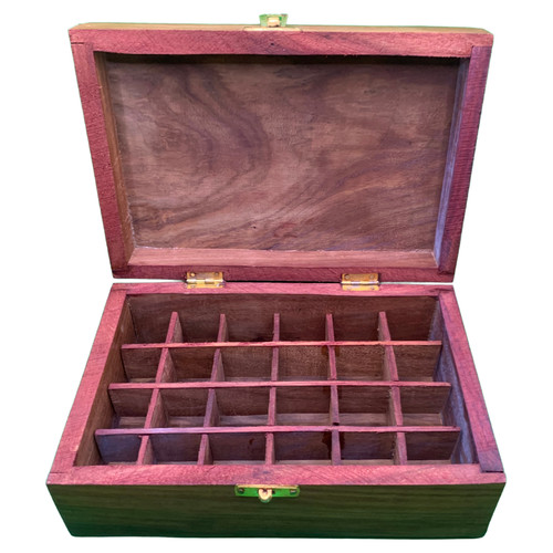 Wooden essential oil storage - wooden,