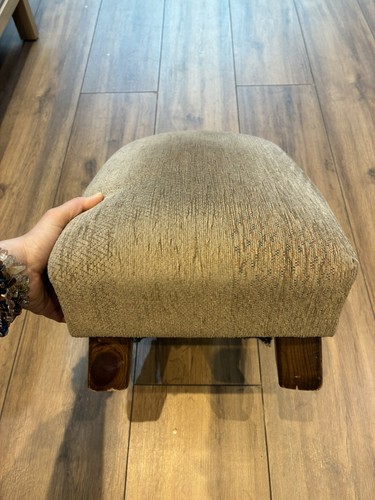 Handmade wooden footstool - wooden, footstool-
