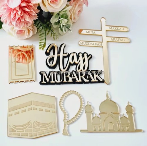 Hajj cake toppers - hajj,
