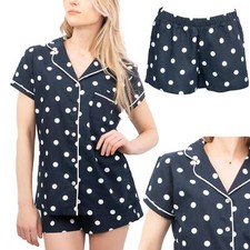 M&S Pyjamas PJs Set Navy