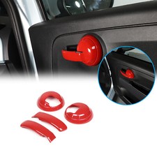 ABS Red Door Grab Handle Cover