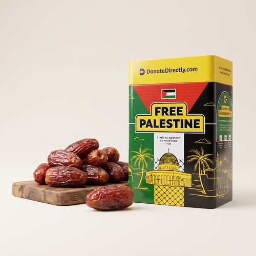 Palestine medjool dates tin - dates,