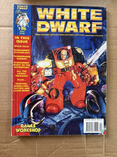 White dwarf magazine issue 196 - dwarf,
