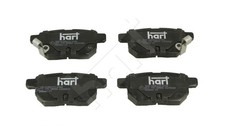 REAR BRAKE PAD SET DISC BRAKE FITS: LEXUS CT 200H .TOYOTA IST 1.33 /1.4 D-4D