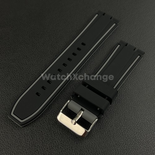 Grey black silicone watch - grey,